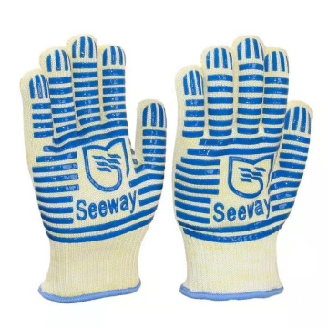 cheap and high quality leather PVC gloves